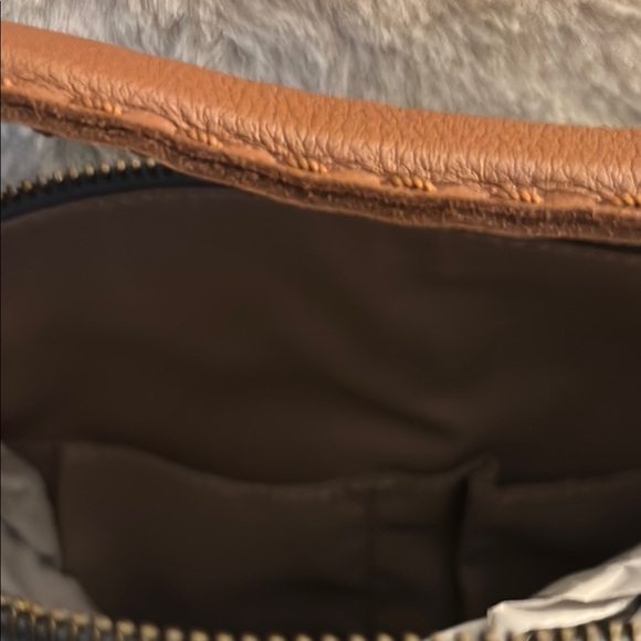 The Sak Blue and Gray Slouchy Shoulder Bag - Picture 3 of 5